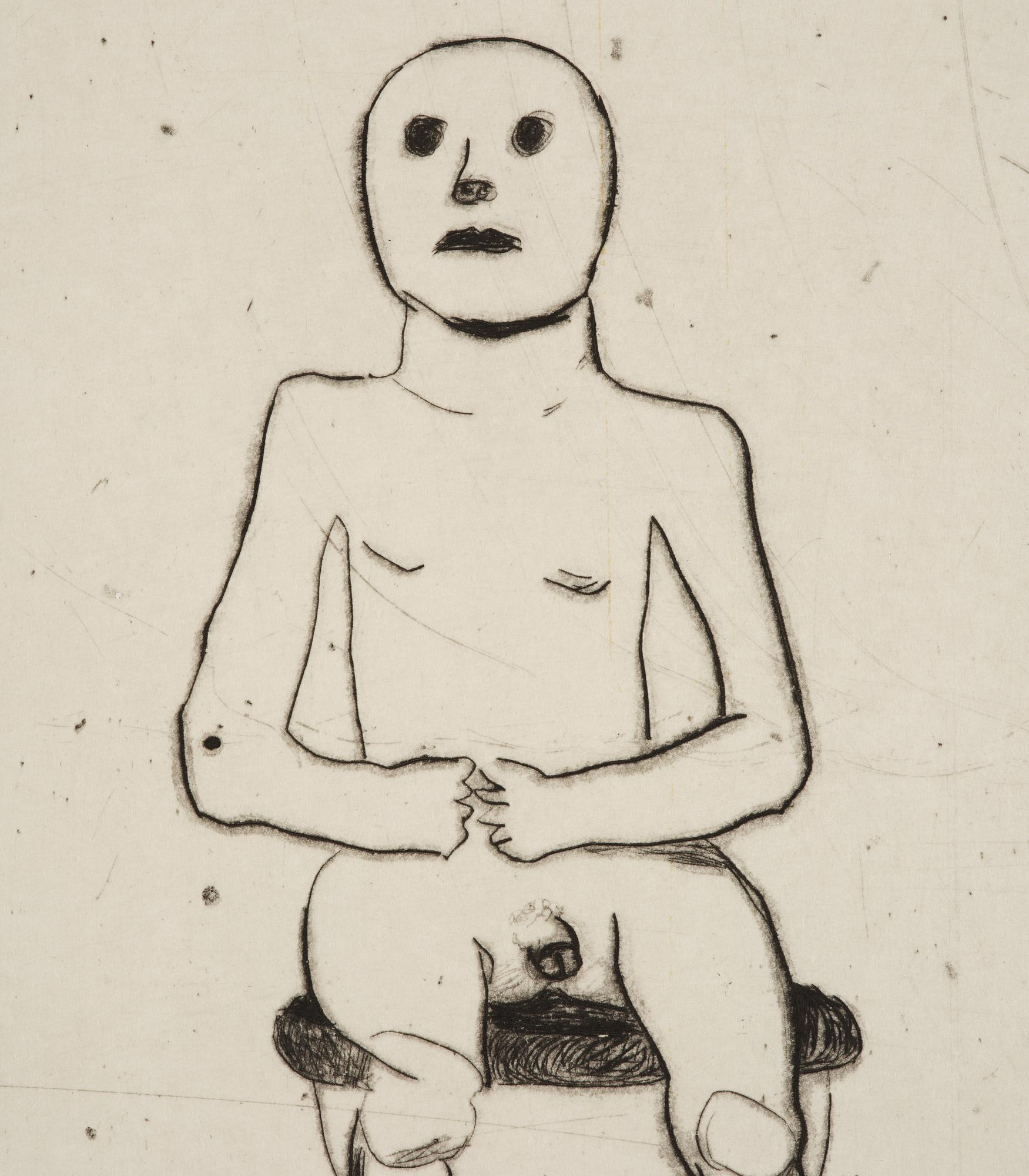 Hans Wigert, Nude.