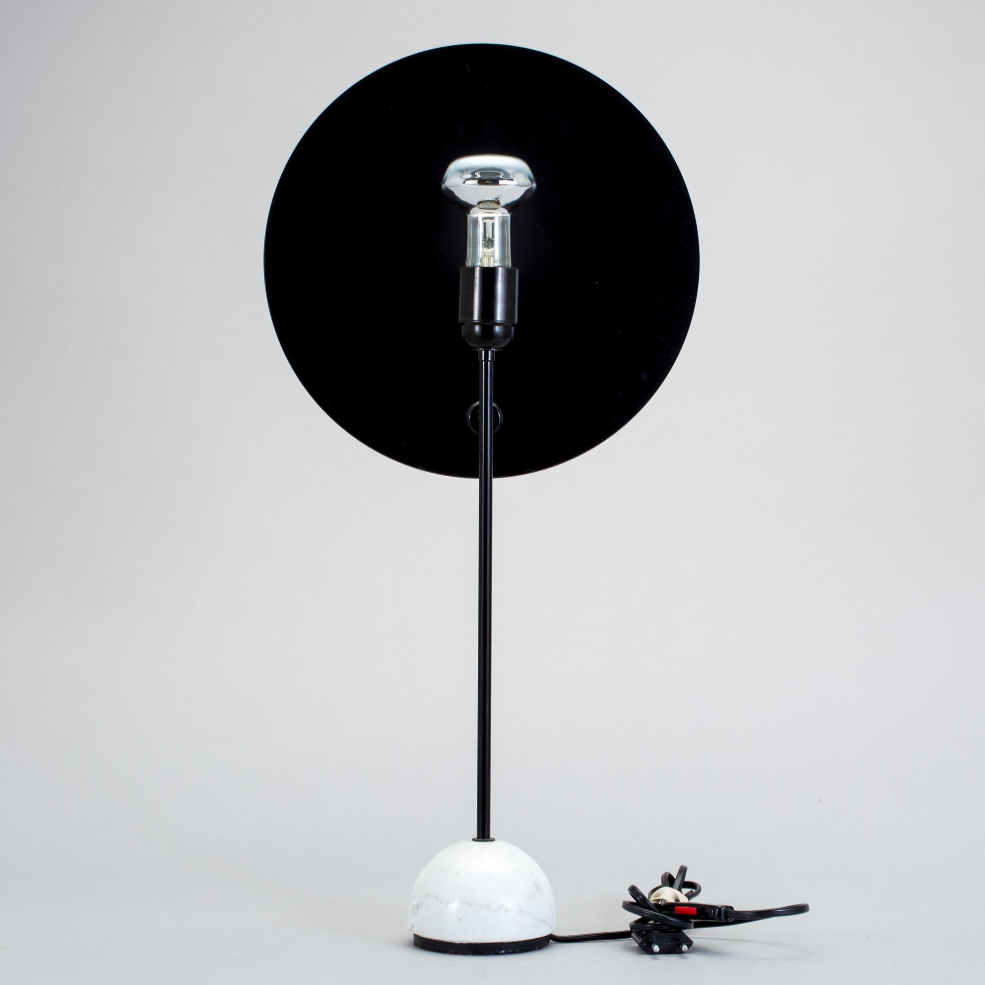 BORDSLAMPA, "Kuta", Vico Magistretti, Oluce, Italien, 1970-talet.