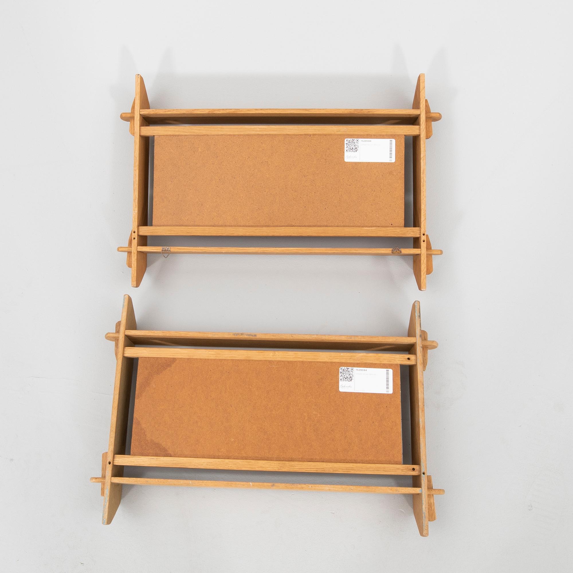 Mirrors, a pair from the 1960s.