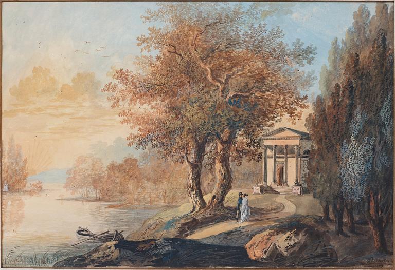 Axel Fredrik Cederholm, The Tempe of Amor and Psyche.