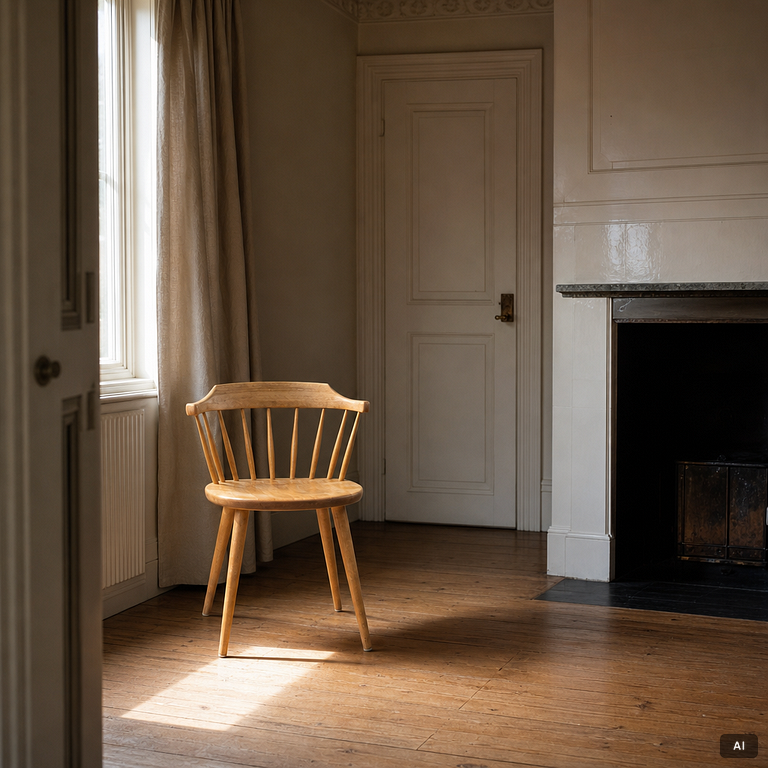 Yngve Ekström, Chairs, 4 pcs, "Småland", second half of the 20th century.