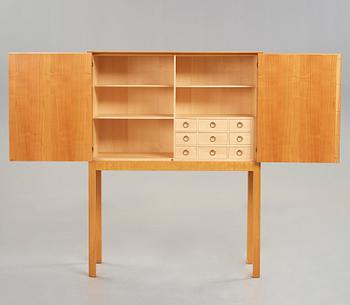 Carl-Axel Acking, a Swedish Modern cabinet, executed by cabinet maker Hjalmar Jackson for the Stockholm Craft Association, 1930-40's.