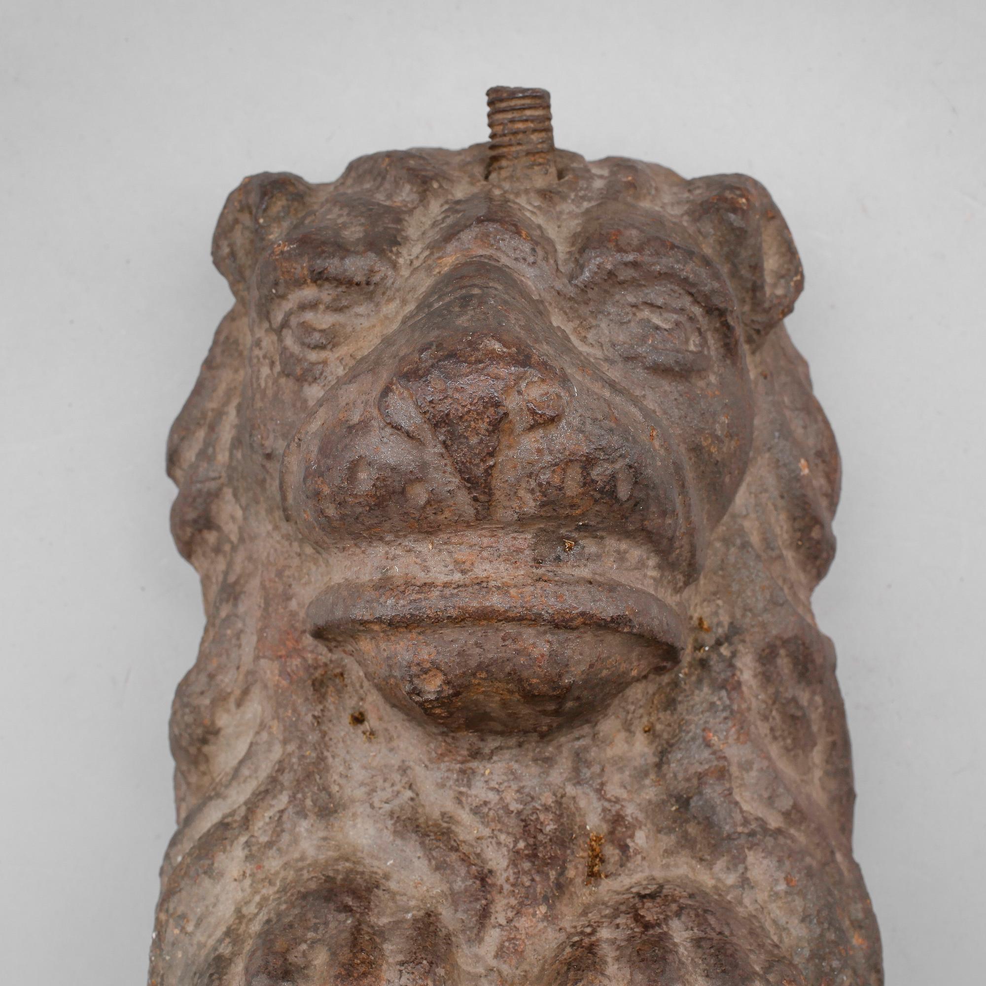 VÄGGORNAMENT, gjutjärn, 1500-tal.