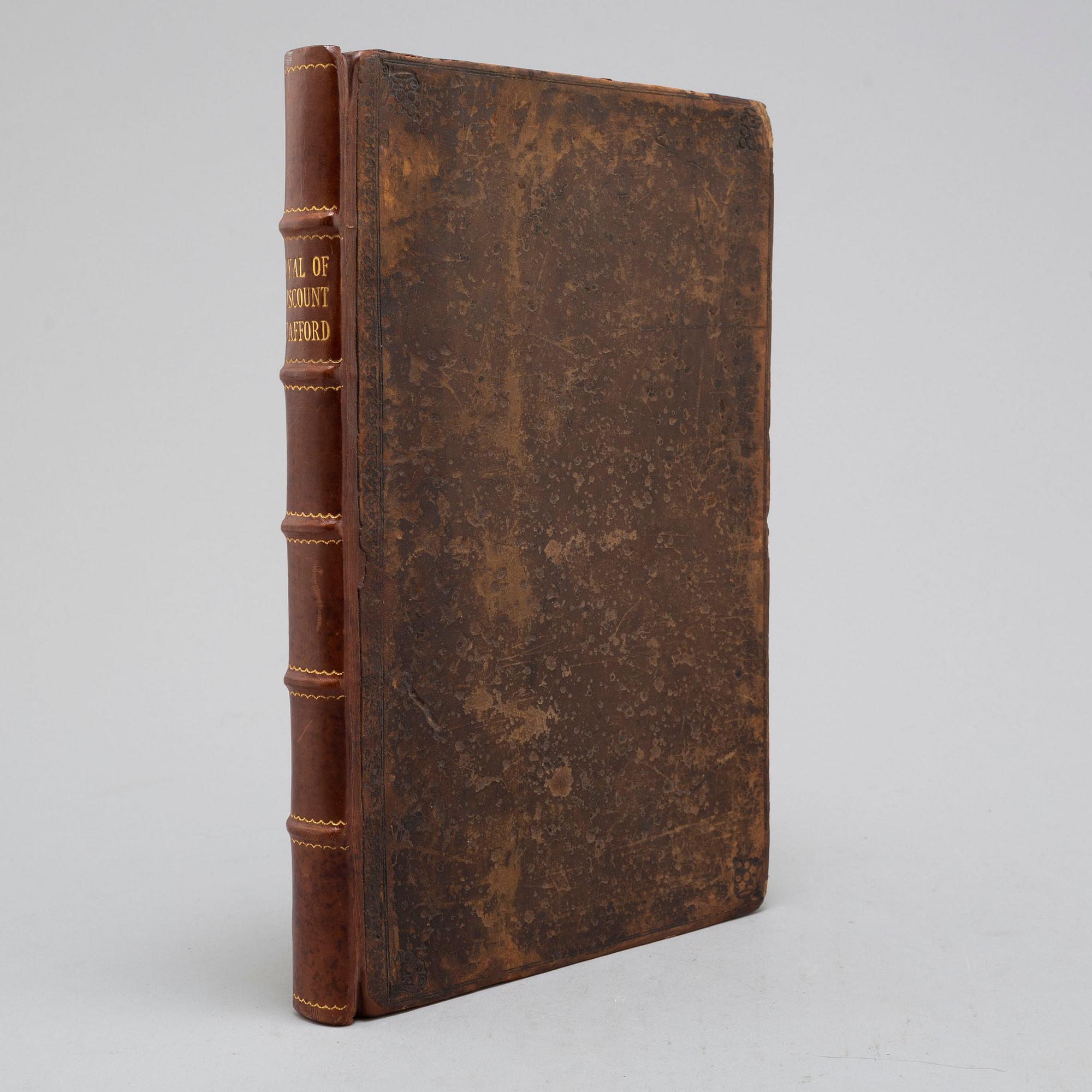 BOOK, Trial and execution of Viscount Stafford 1680 / The Popish Plot.