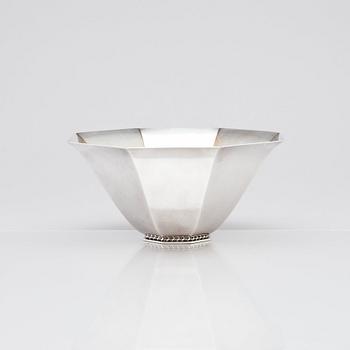 Wiwen Nilsson, a sterling silver bowl, Lund Sweden 1941.