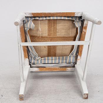 Stolar 3 st, Gustavianska, omkring år 1800.