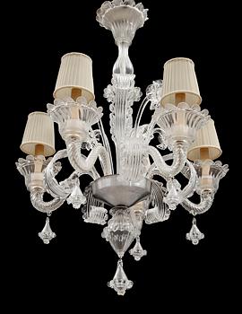 LJUSKRONA, venetsiansk stil, 1900-talets första hälft. Höjd ca 85 cm.