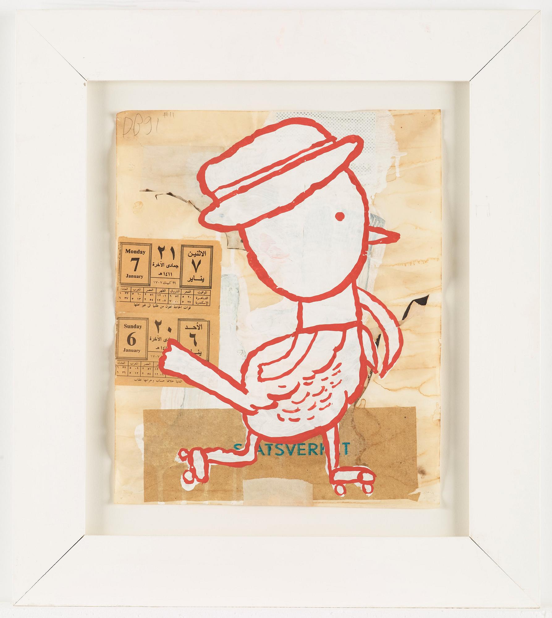 Donald Baechler, Utan titel.