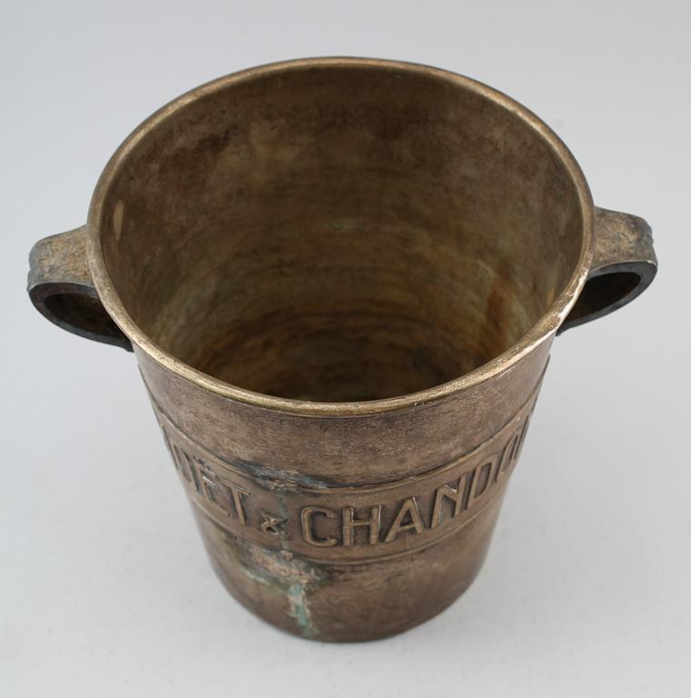 CHAMPAGNEKYLARE, nysilver, Argit, Paris, 1900-talets första hälft.