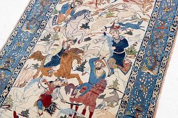 Matta, Old Isfahan, centra persien, ca 168 x 108 cm.