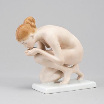 ERNST WENCK, a porcelain figurine, from Rosenthal, third quarter of the 20th century.