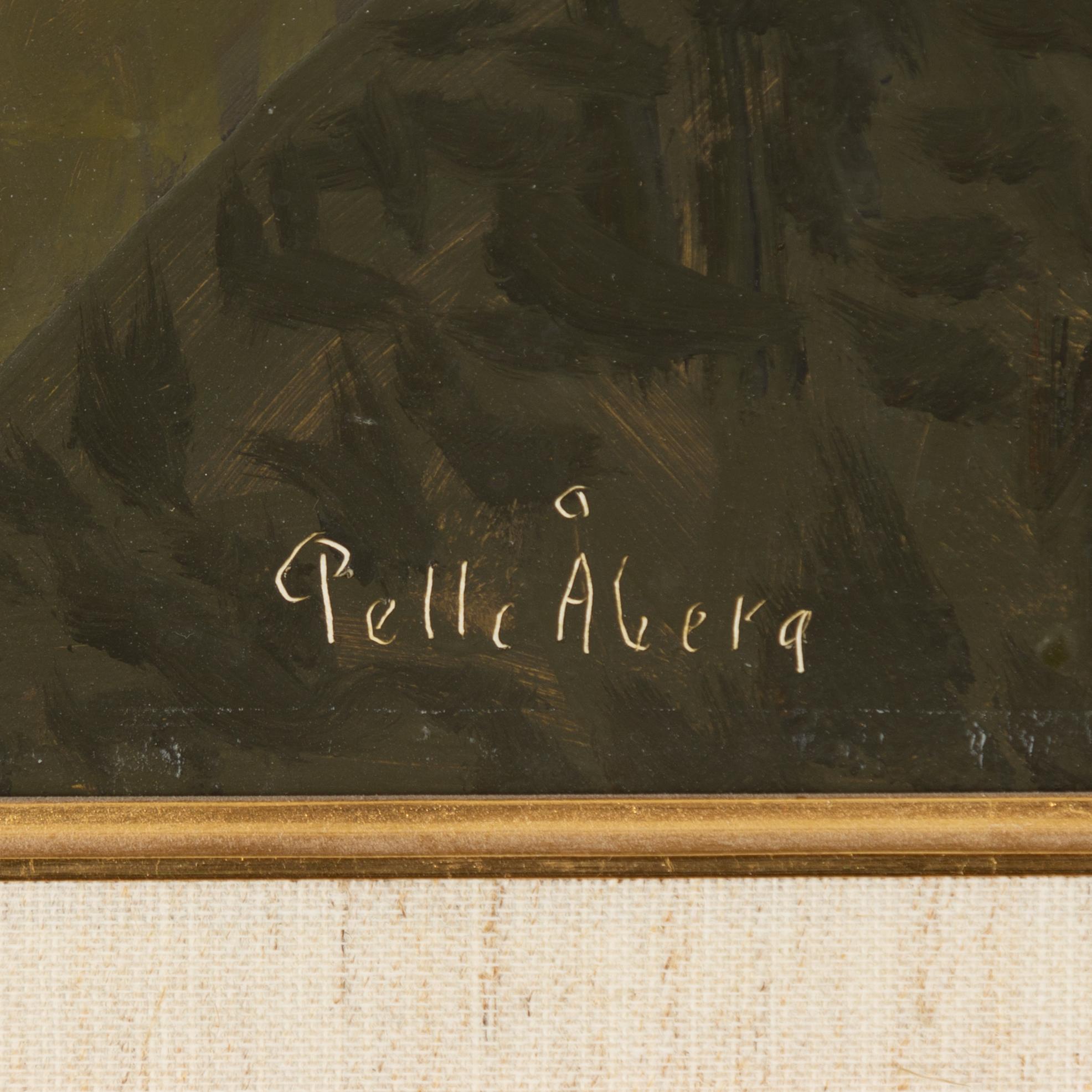 Pelle Åberg, Dam i hatt.