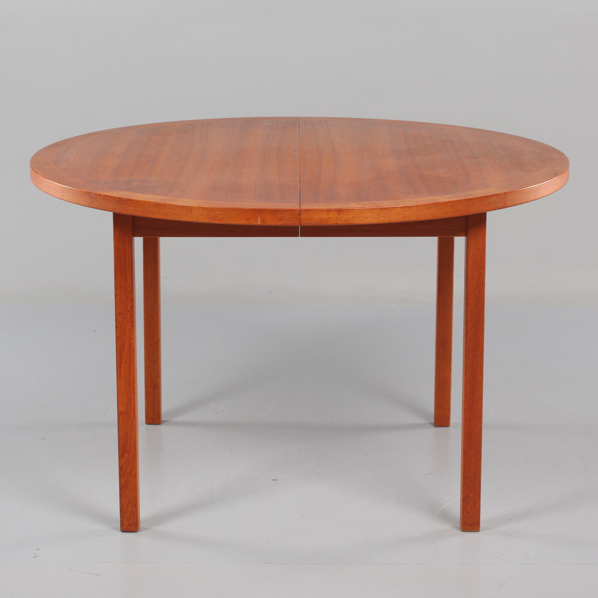 BORD, Bertil Fridhagen, Bodafors samt STOLAR, 4 st, Edsbyverken, 1950/60-tal.