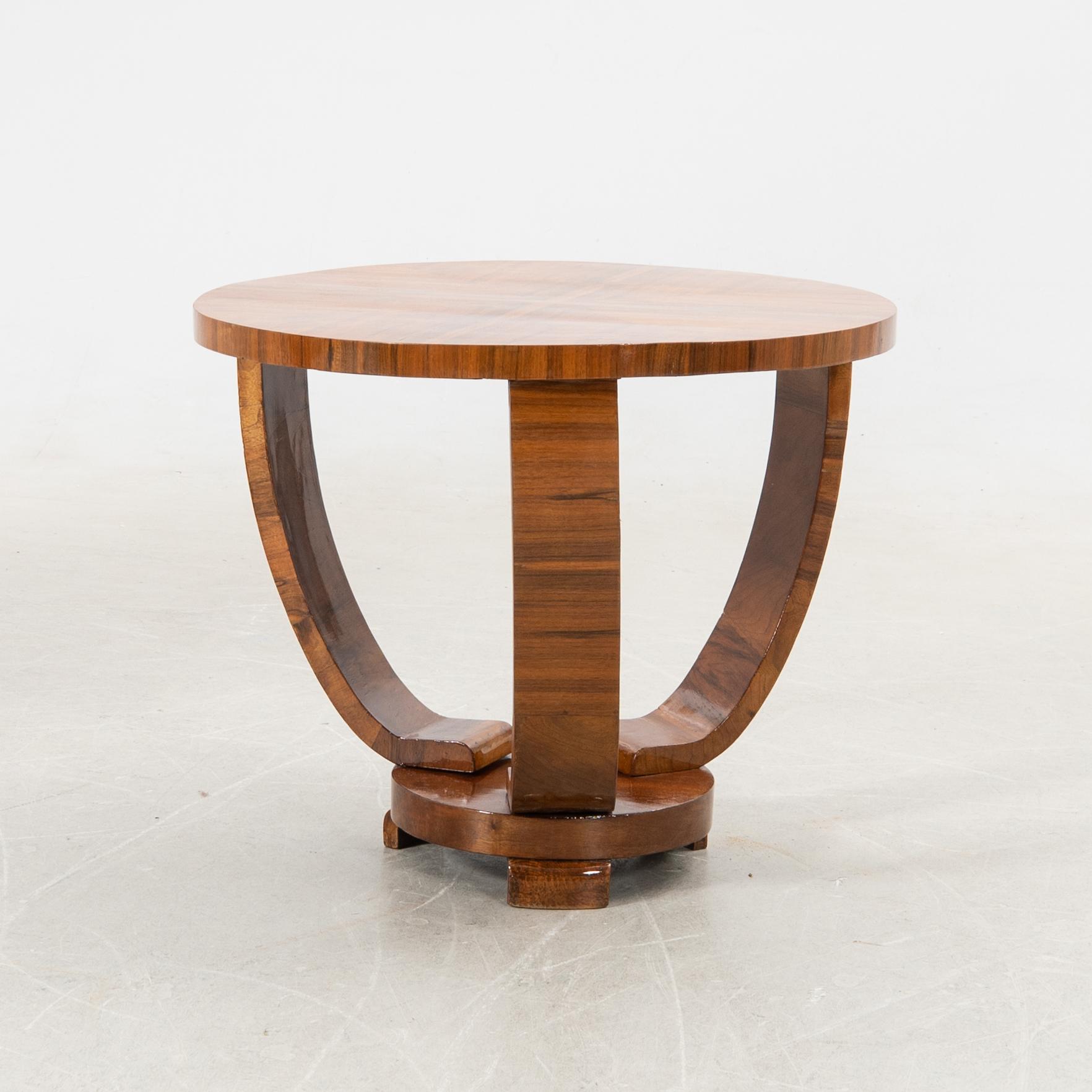 Soffbord, Art Deco, 1900-talets första hälft.