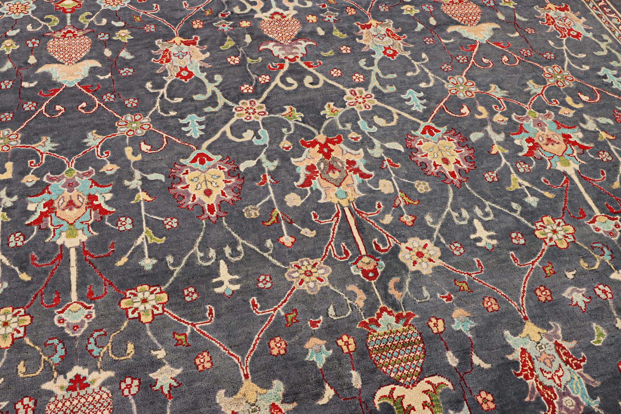 A Kazak carpet, c. 416 x 308 cm.