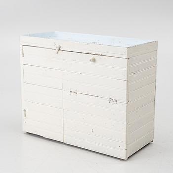 Diskbänk, Hälsingland, sent 1800-tal.