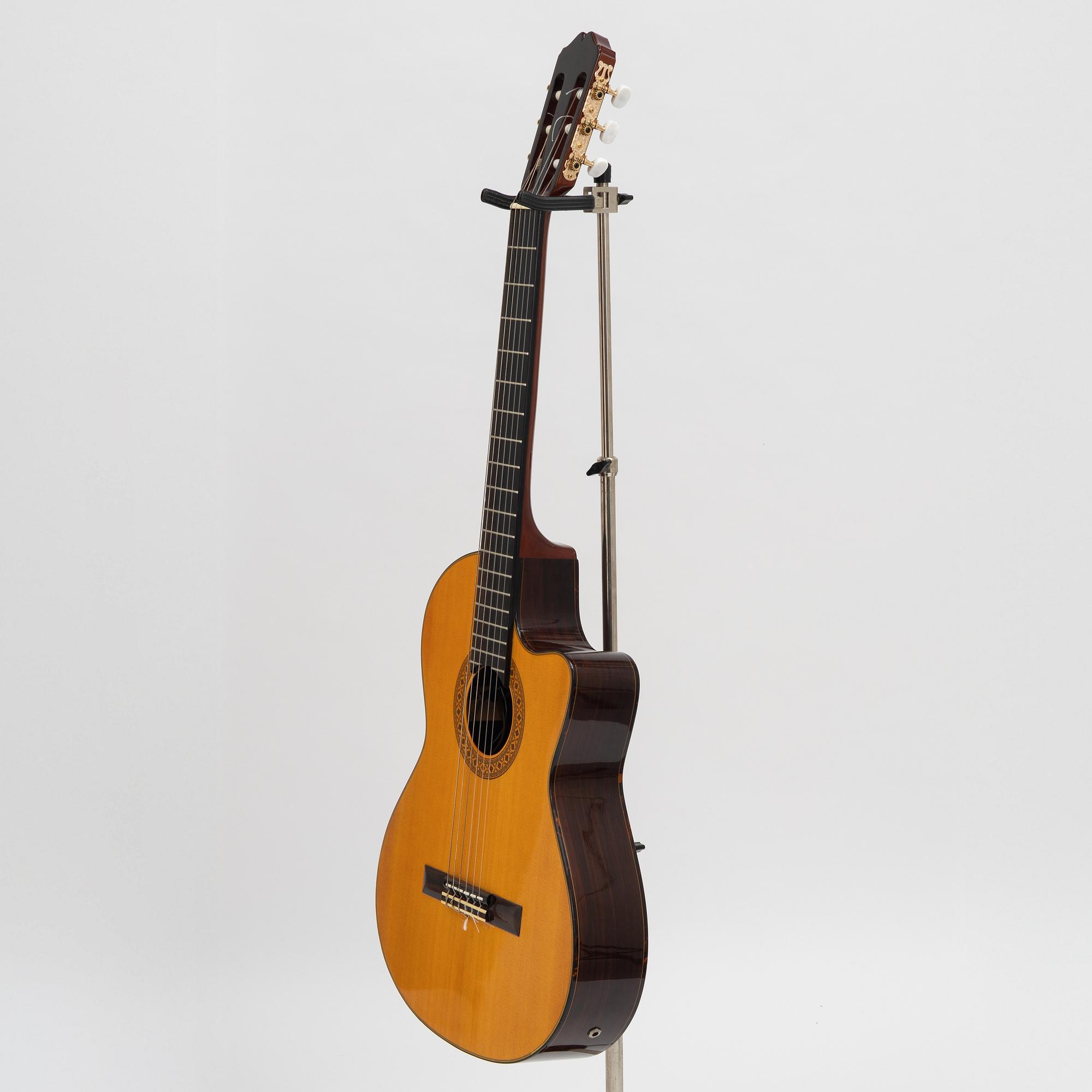 Kazuo Yairi, Alvarez, 3/4 akustisk gitarr, "CY127CE", Japan, 1996.