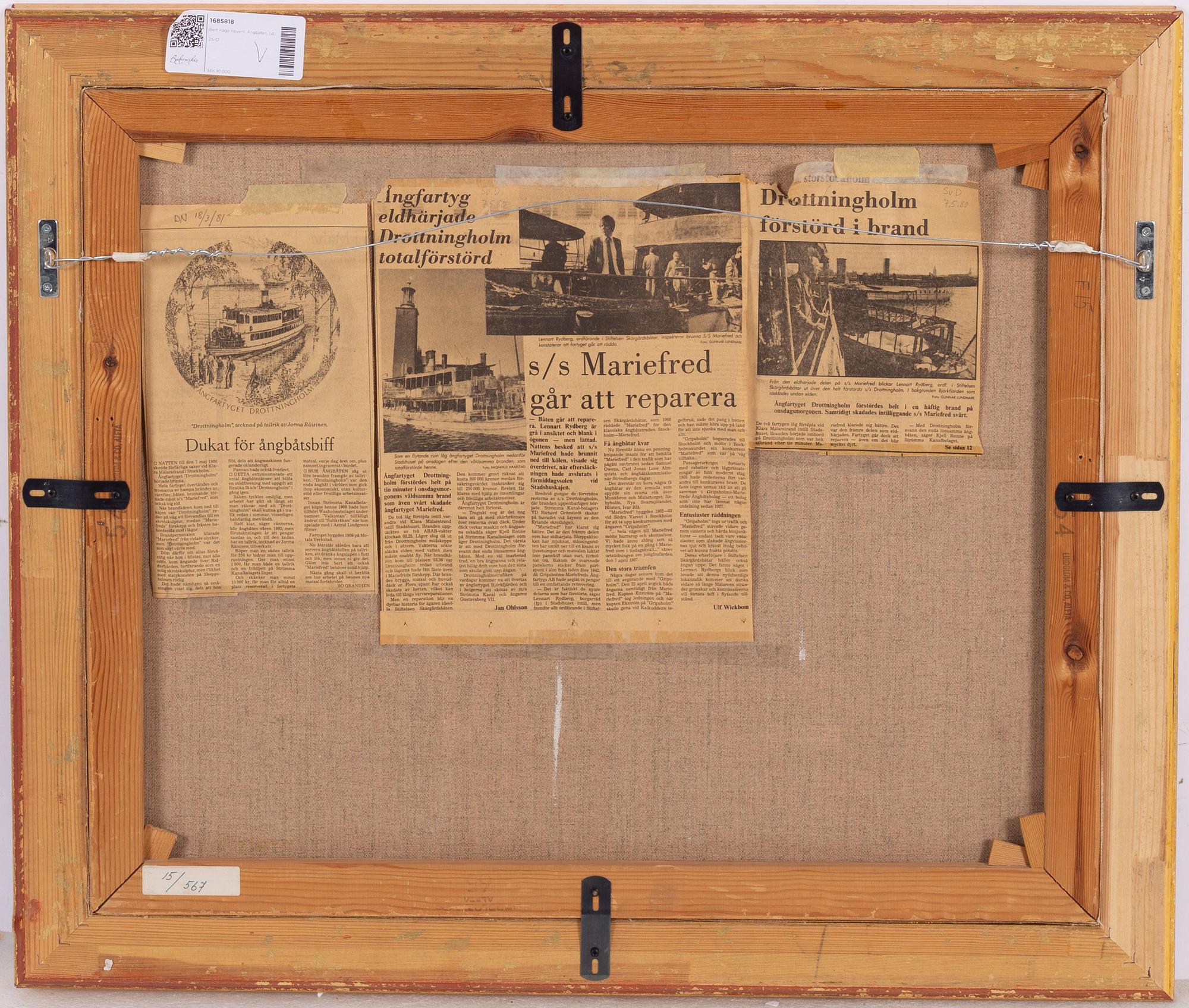 Bert Håge Häverö, Valkyria.