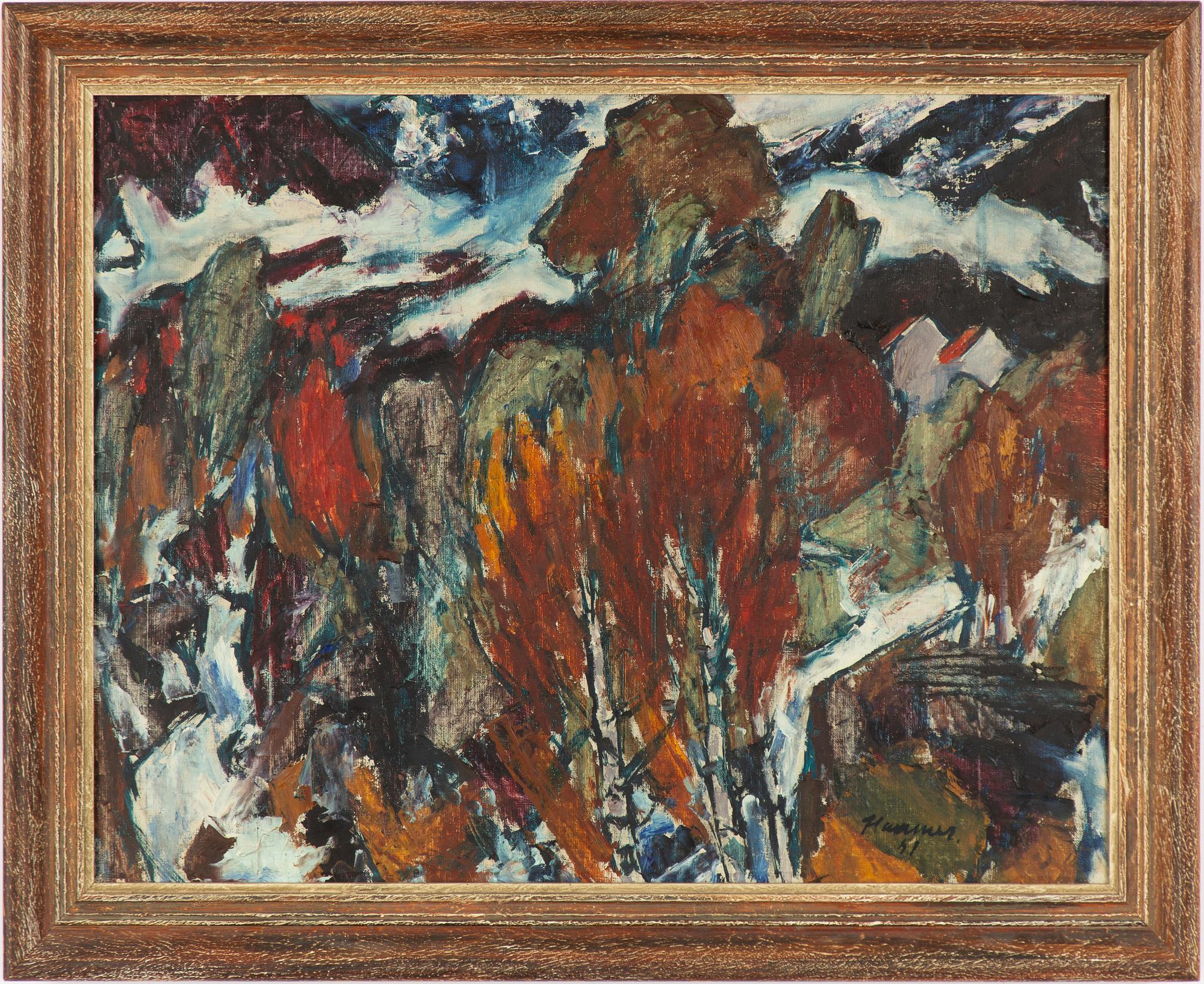 Eerik Haamer, Forest Landscape.