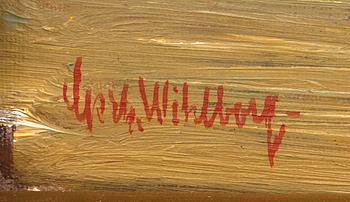 Gerhard Wihlborg, oil on canvas signed.