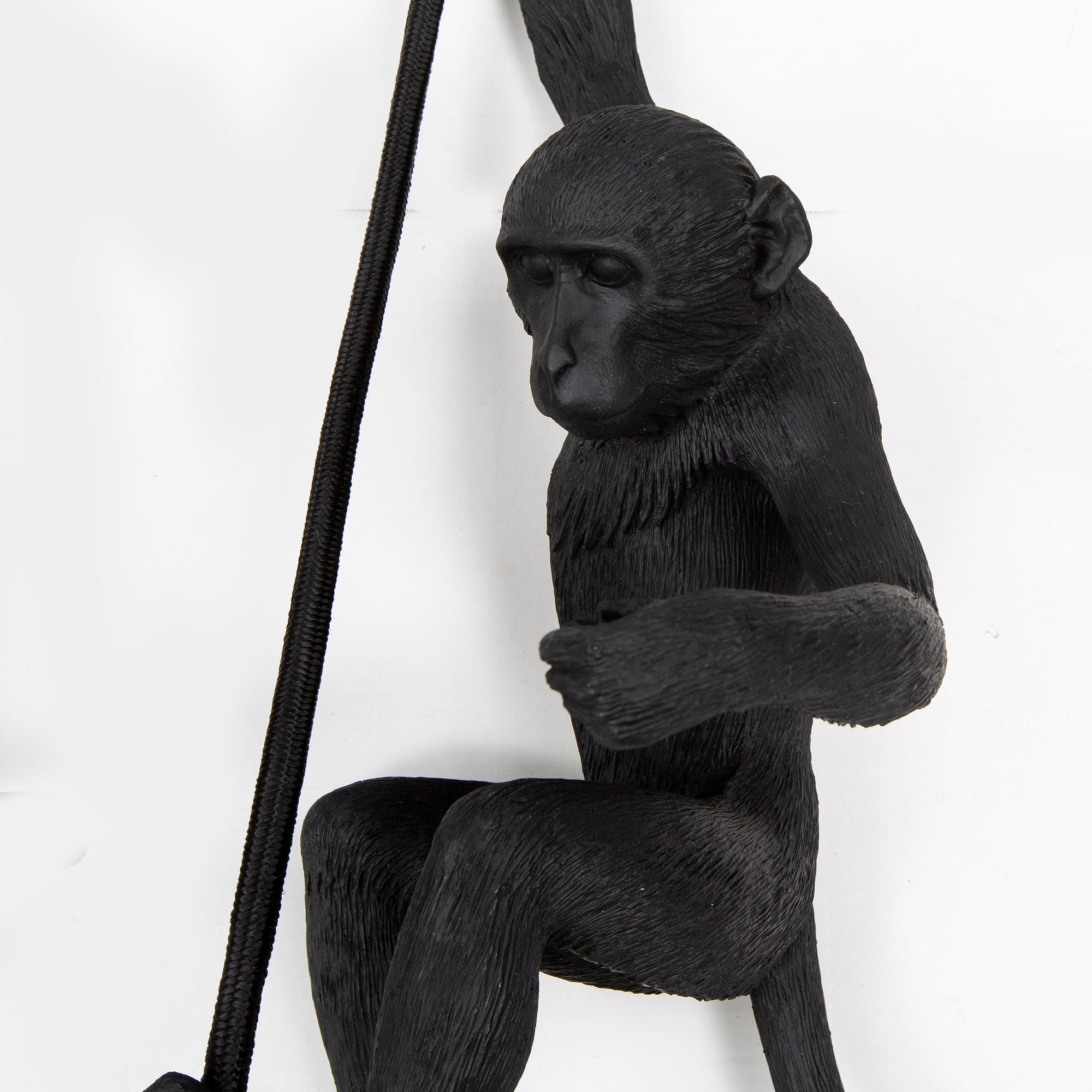 SELETTI, two Monkey lamps, design Marcantonio Raimondi Malerba.