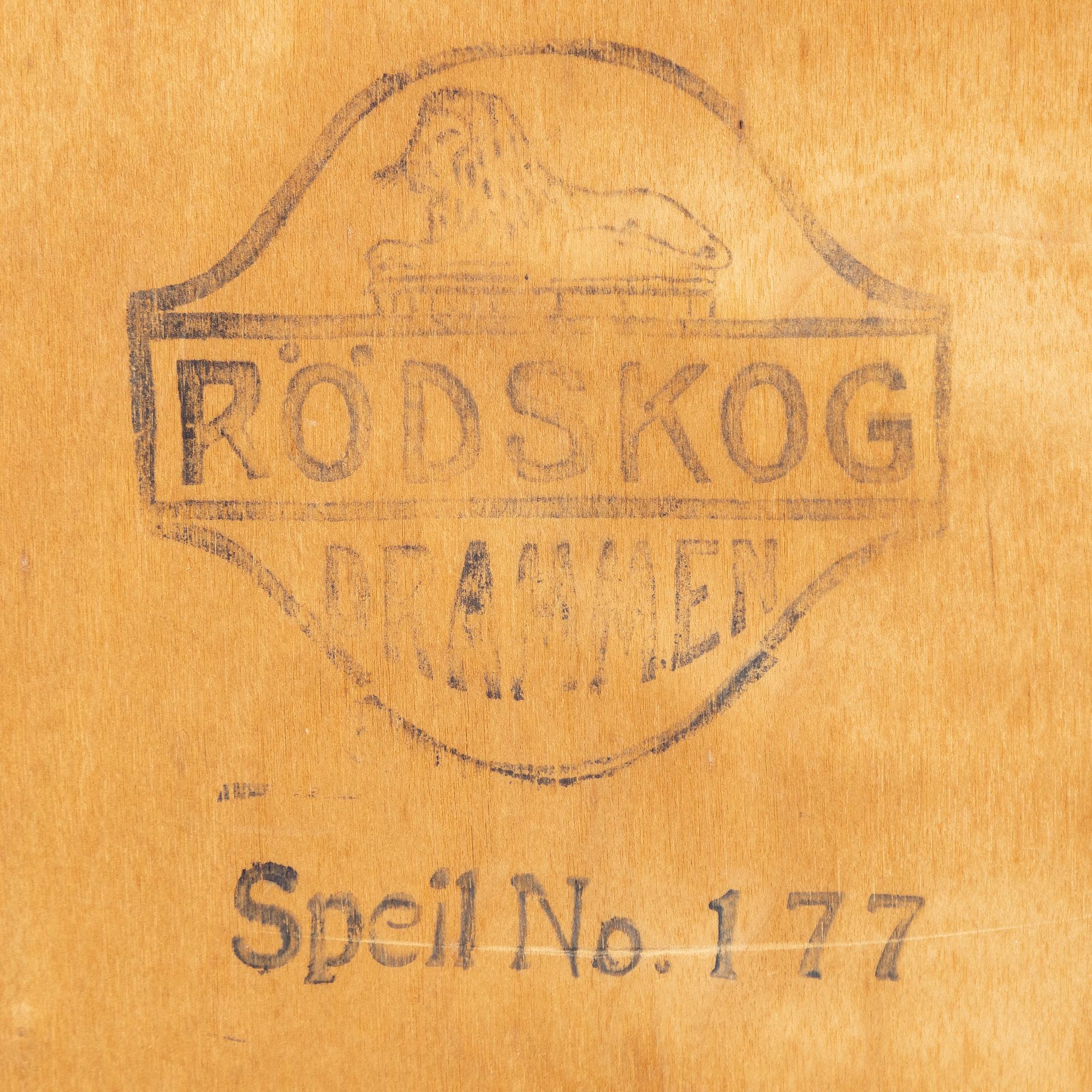 Spegel, Rödskog, Drammen, Norge, 1930/40-tal.