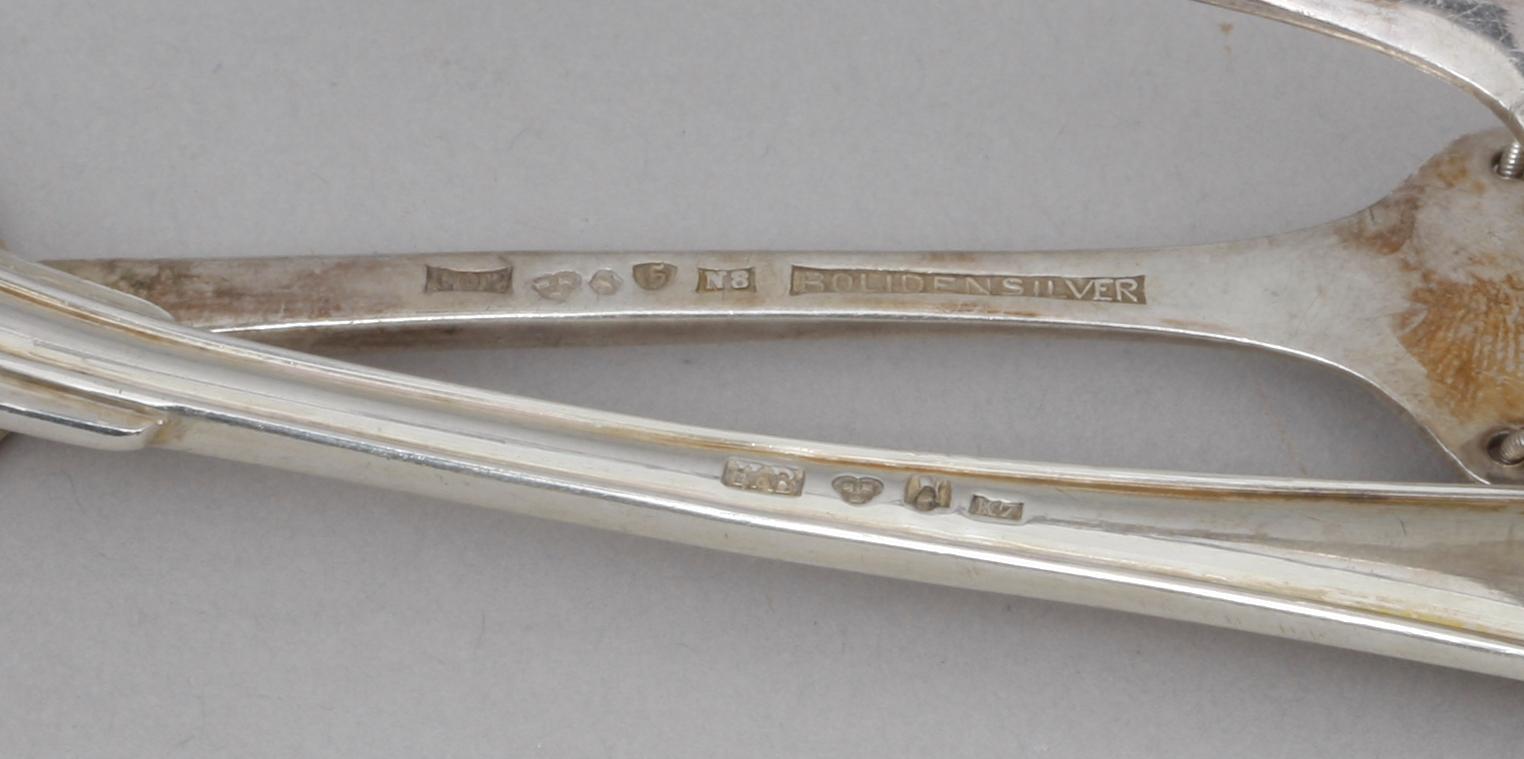 PARTI SILVER, 3 delar, 1900-tal.