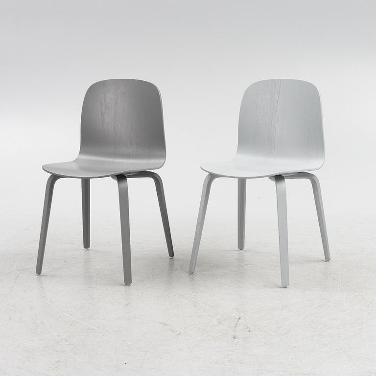 Mika Tolvanen, chairs, 6 pcs, "Visu", Muuto, Denmark.