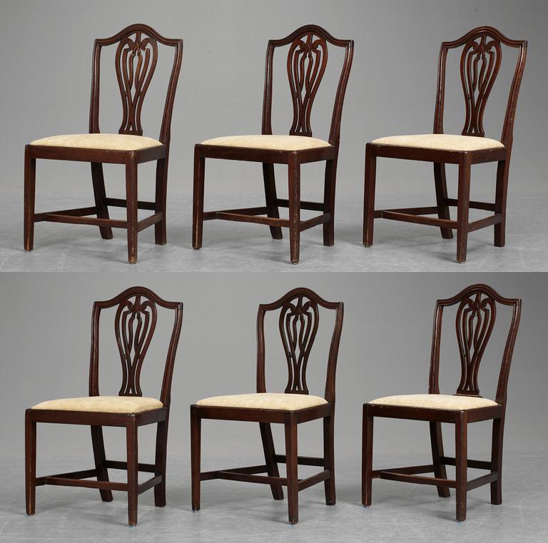 STOLAR, sex stycken. George III.