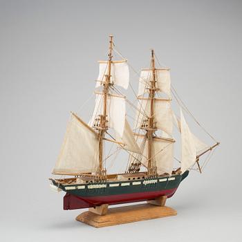 A ship model, first half of the 20th century.