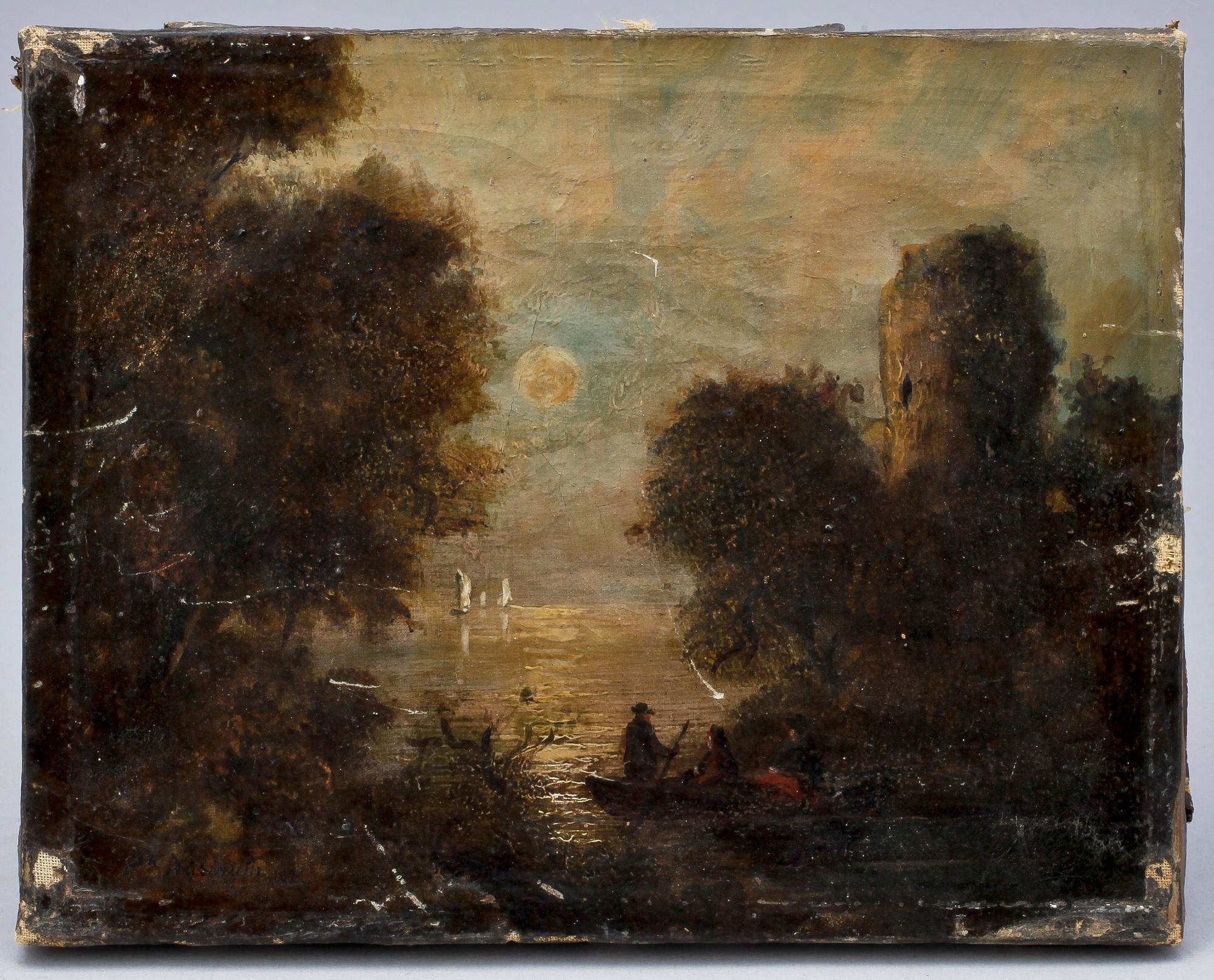 P.K. Nasmyth, efter, olja på duk. Sign o dat 1824.