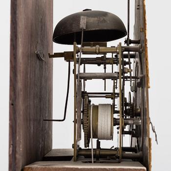 An English longcase clock from around year 1800.