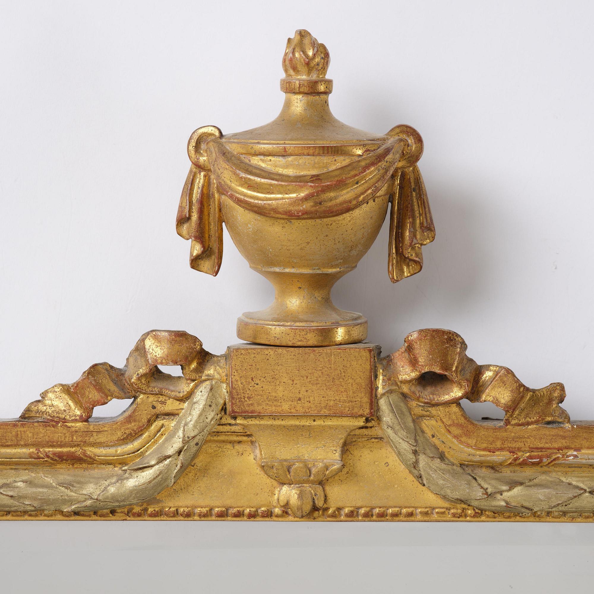 Spegellampetter ett par för två ljus, av Johan Åkerblad (mästare i Stockholm 1758-1799). Gustavianska.