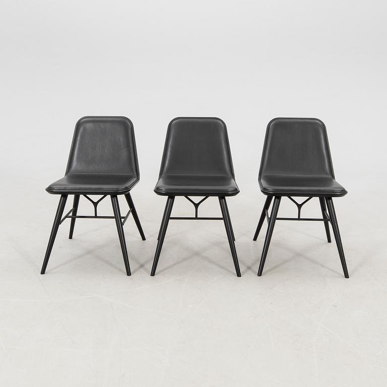 Space Copenhagen chairs, 6 pieces "Spine" for Fredericia Furniture Denmark, 2020s.