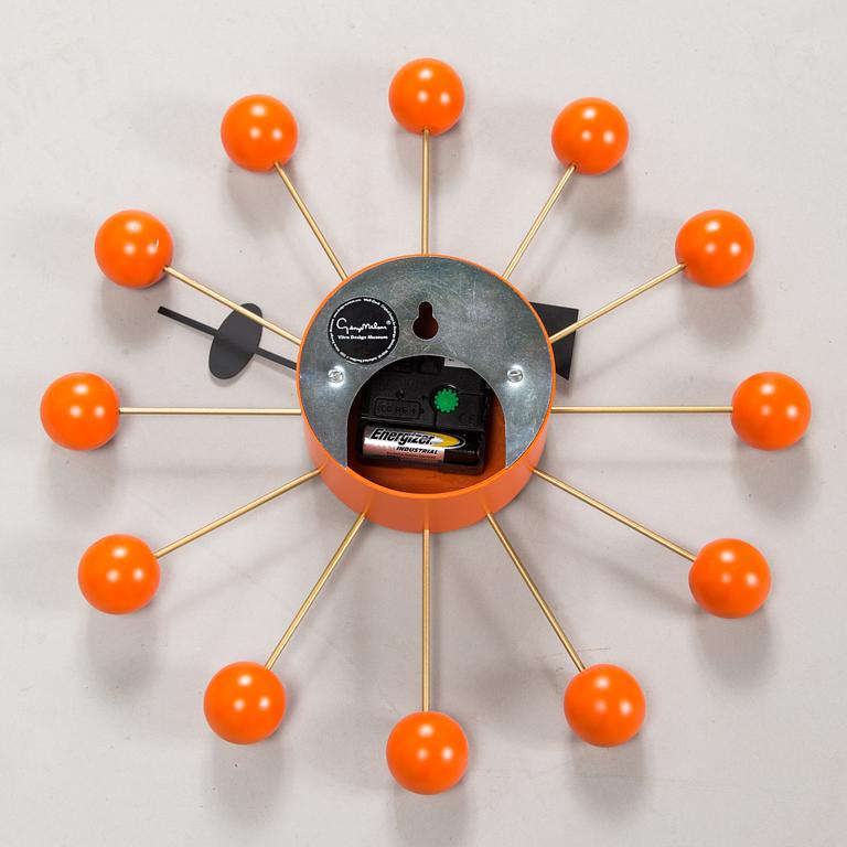 George Nelson, a 21st century 'Ball Clock' wall clock, Vitra Design Museum.