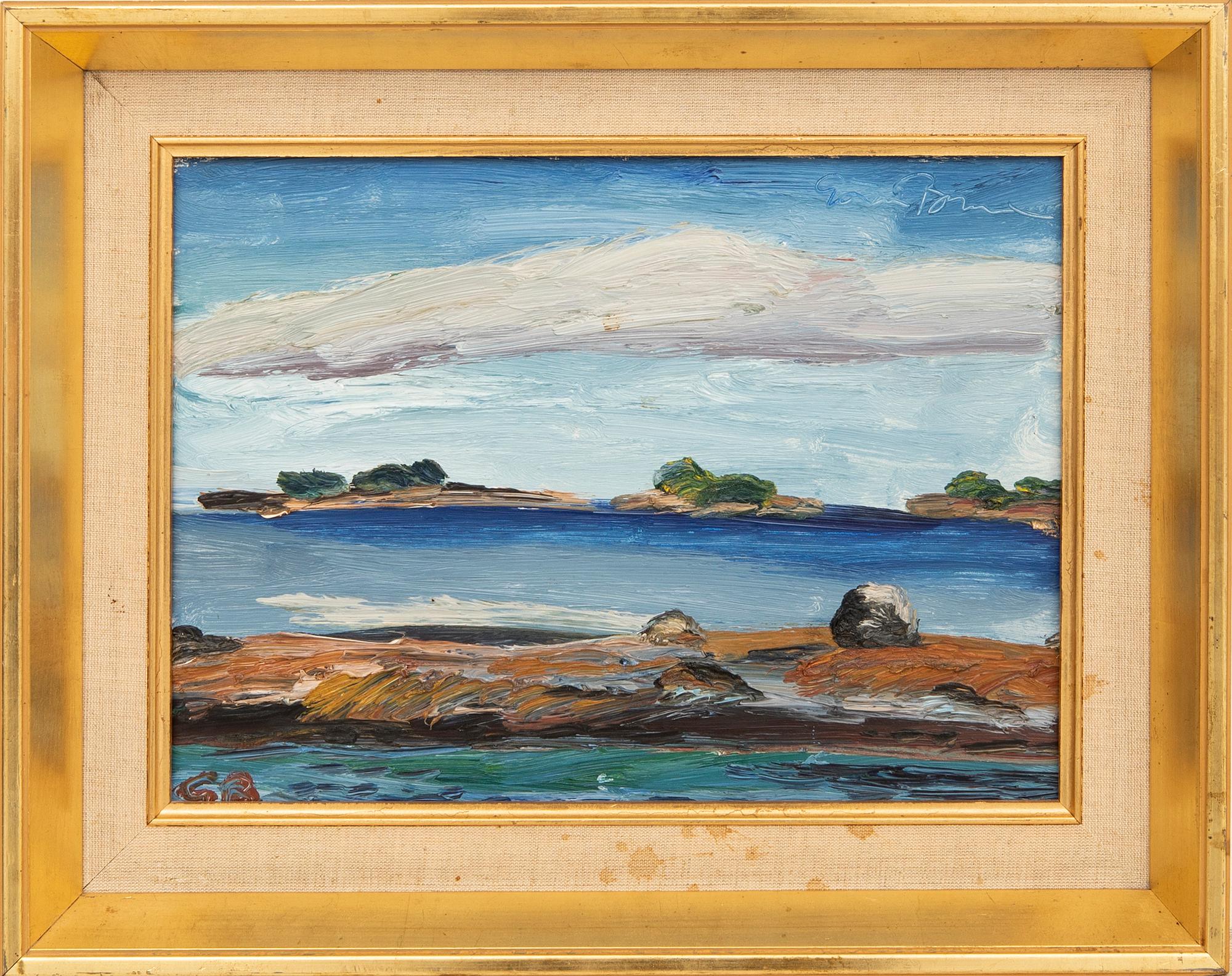 Göran Brunius,  Kustvy.