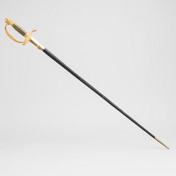 A smallsword.
