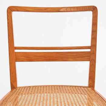 Erik Chambert, a pair of Swedish Modern chairs, "Paris 1937", Chamberts Möbelfabrik, Norrköping 1930s.