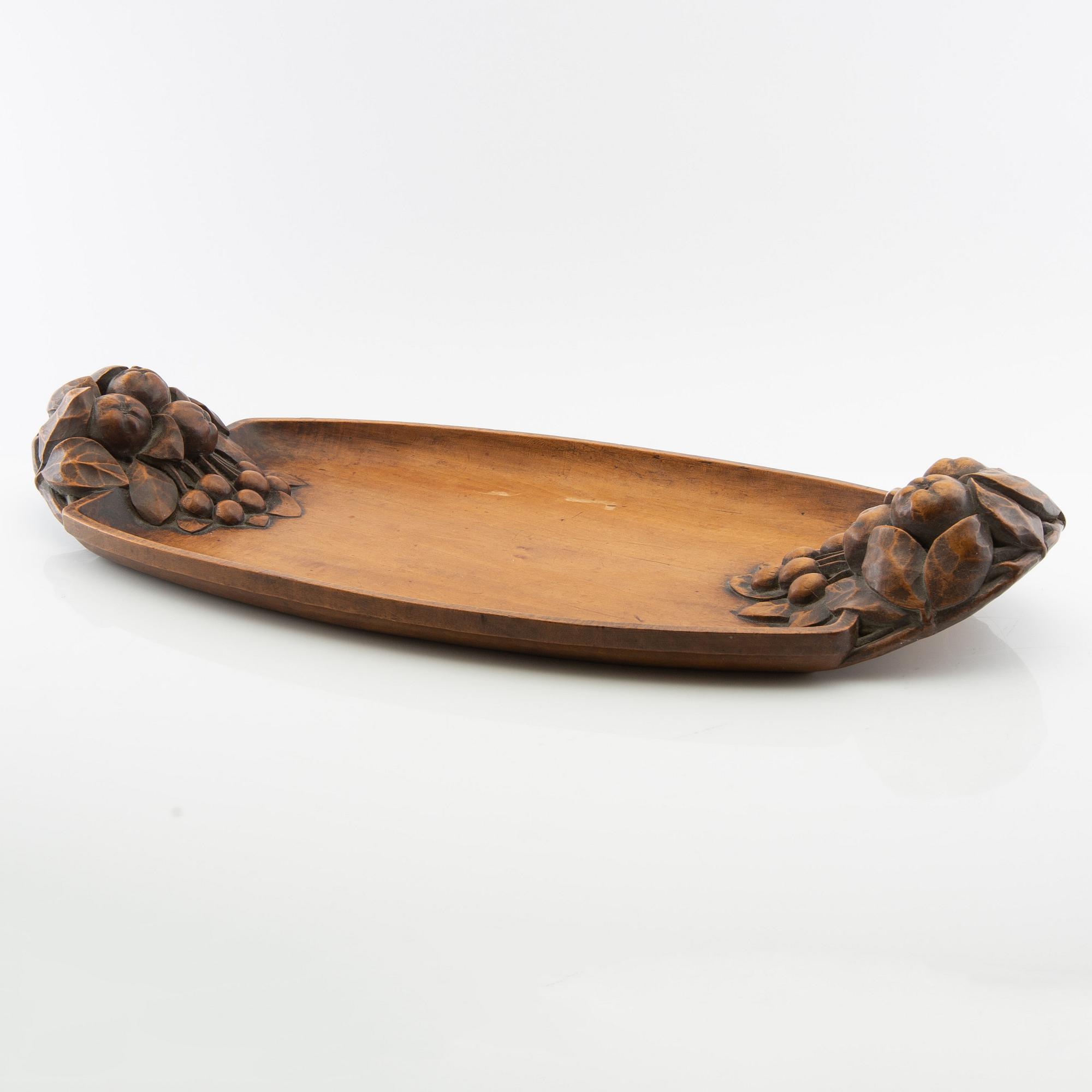 Yves le Meur tray France early 20th century.