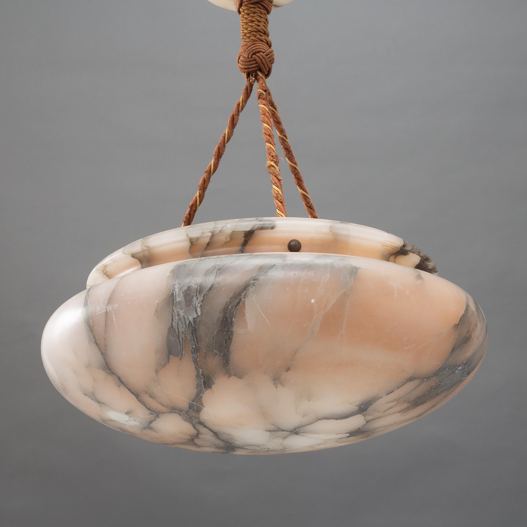 Takampel, alabaster, 1920-tal.