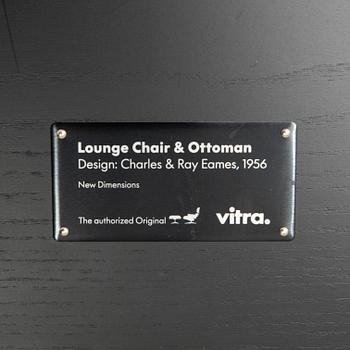 Charles & Ray Eames, "Lounge Chair", Black Chestnut, Vitra, 2023.