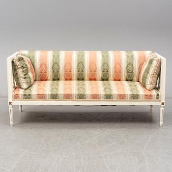 An early 20th century Gustavian style sofa.