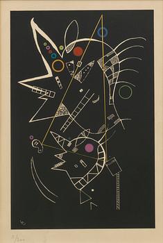 WASSILY KANDINSKY, signerad och daterad i tryck-40 numrerad 5/300.