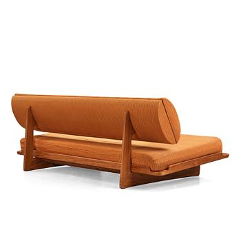 Grete Jalk, A teak sofa/daybed, Poul Jeppesen, Denmark, 1960's/1970's.