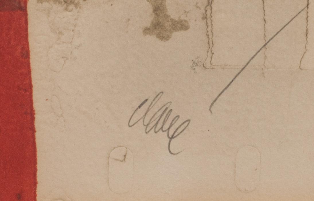 ANTONI CLAVÉ, färgetsning med relief, signerad och numrerad 21/40.