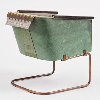 Mats Theselius, fåtölj, "Hommage à Sigurd Lewerentz", ed. 123/123, Källemo, Värnamo, efter 2012.