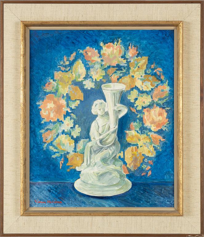 Einar Nerman, oil on panel, signed.
