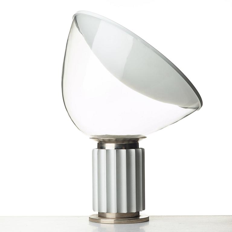 Achille Castiglioni, & Pier Giacomo, bordslampor 1 par, "Taccia", Flos, Italien 1960-70-tal.