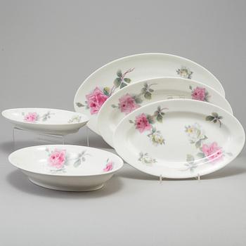 SERVISDELAR, 70 delar, benporslin, Rörstrand, 1920-talet.