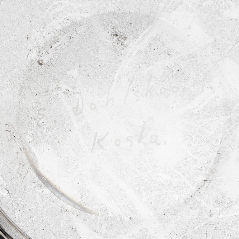 Ewald Dahlskog, a 'Sjöhästen' bowl, Kosta, 1926-29.